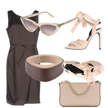 Outfit Cioccolato e nudo