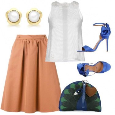 Outfit La borsa pavone