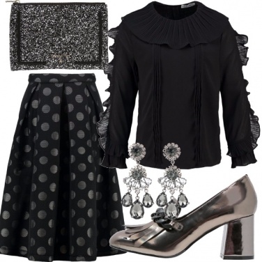 Outfit Sfumature di nero