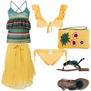 Outfit Giallo Ischia