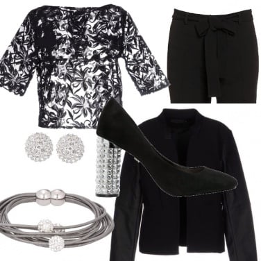 Outfit Nero d\'autunno