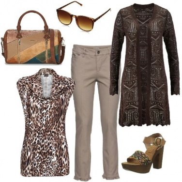 Outfit Color cioccolato
