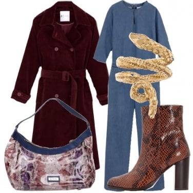 Outfit Mood in stampa rettile