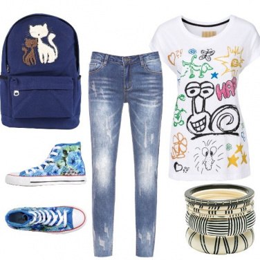 Outfit Allo stadio