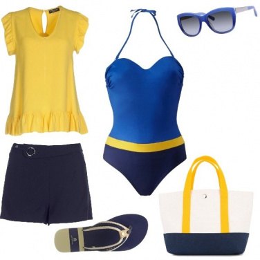 Outfit Sole e mare look