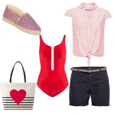 Outfit Apericena rossoblu