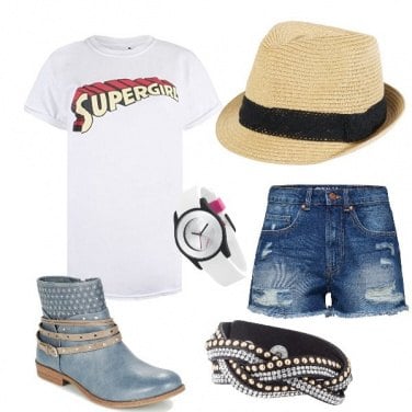 Outfit Super girl... super trendy