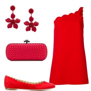 Outfit Onde rosse