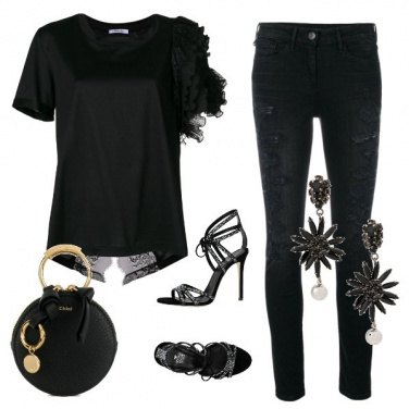 Outfit Serata in nero