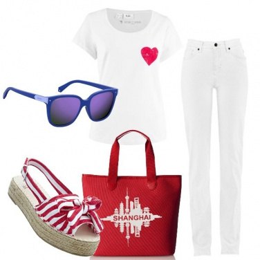 Outfit Un cuore rosso