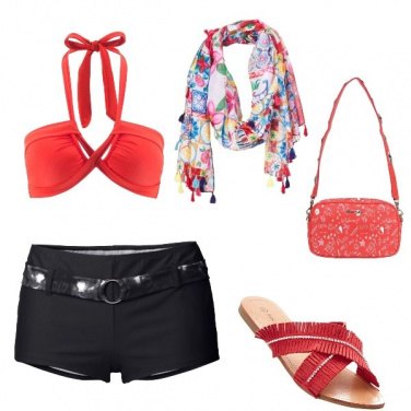 Outfit Rosso fuoco
