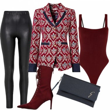 Outfit Botines Rojo Mujer: 9 Outfit Mujer | Bantoa