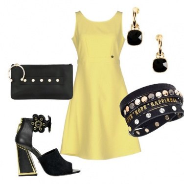 Outfit Chic con un tocco di Rock