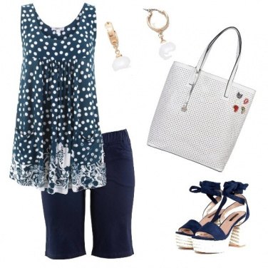Outfit B B ... Bianco e Blu
