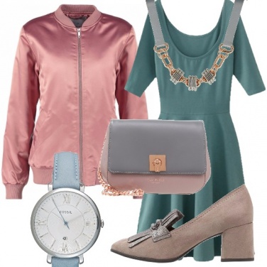 Outfit Di rosa e di azzurro