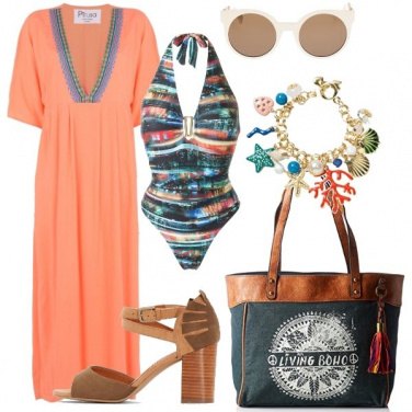 Outfit Una signora sotto l’ombrellone