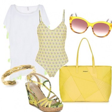 Outfit L’energia del giallo