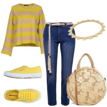 Outfit L’allegria del giallo