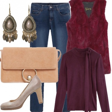 Outfit Trendy ma in jeans