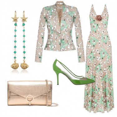Outfit Vestiti Beige Con stampe Donna: 1 Outfit Donna | Bantoa