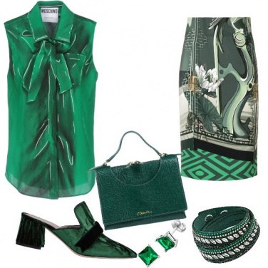 Outfit Verde smeraldo