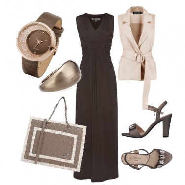 Outfit Cioccolato e nocciola