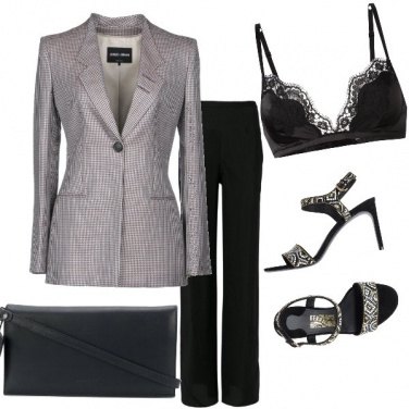 Outfit Reggiseno a vista