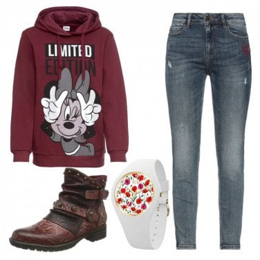 Outfit Botines Rojo Mujer: 9 Outfit Mujer | Bantoa