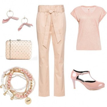 Outfit Miss Ladylike #2: gradazioni di rosa...