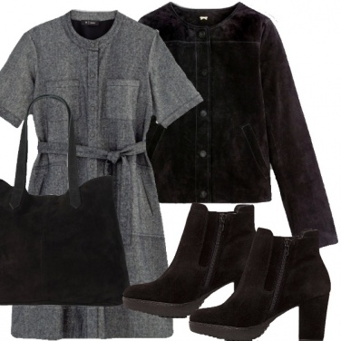 Outfit Pomeriggio grigio