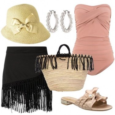 Outfit Al mare ispirandoti agli anni venti