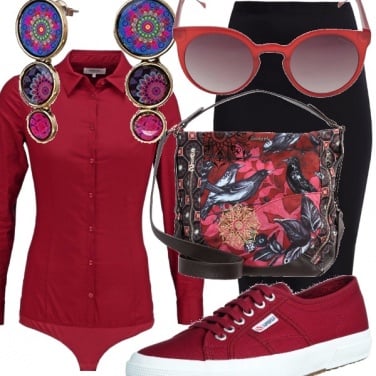 Outfit Rosso
