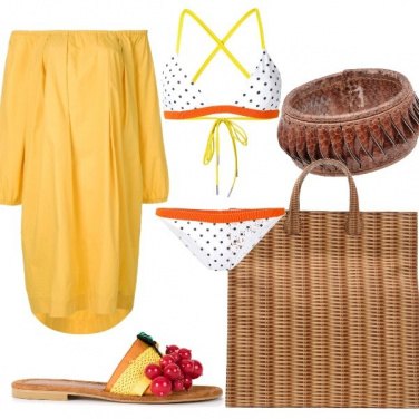 Outfit Giallo e ocra