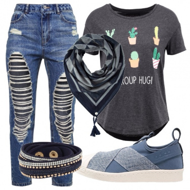 Outfit La maglietta con i cactus