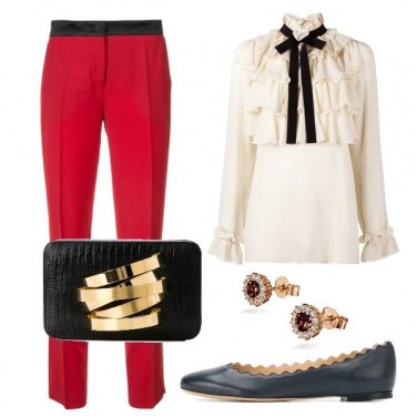 Outfit Scarpe flat al battesimo