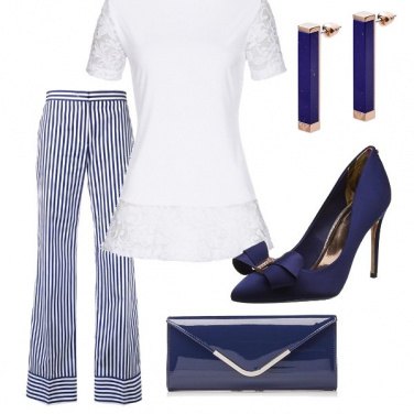 Outfit Sera in blu