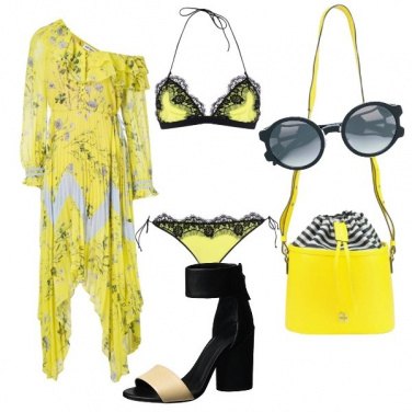Outfit Giallo limone