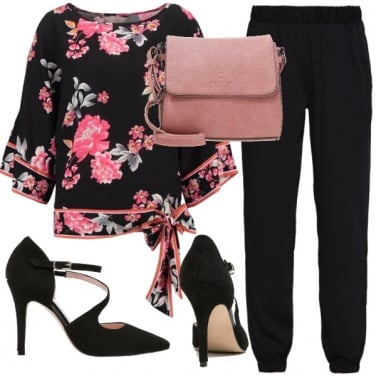 Outfit La blusa a fiori romantica