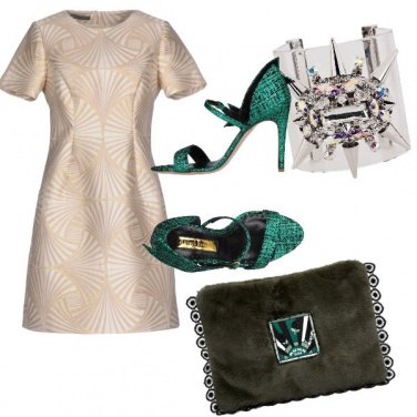 Outfit Un po’ di verde smeraldo