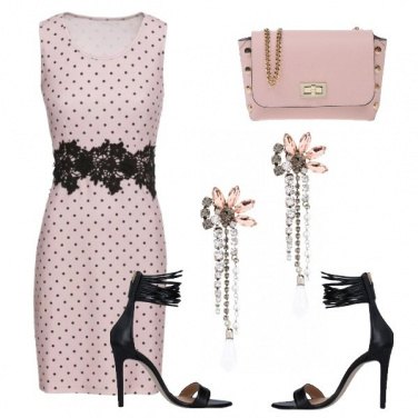 Outfit Sexy con i pois