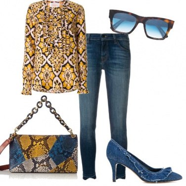 Outfit Denim al lavoro