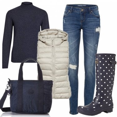 Outfit Botas Azul Mujer: 10 Outfit Mujer | Bantoa
