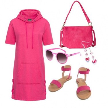Outfit Deep pink