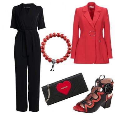 Outfit Blazers Rojo Mujer: 4 Outfit Mujer | Bantoa