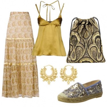 Outfit CMPS Dolce cara farfallina