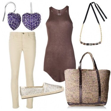 Outfit CMPS Stasera aperitivo in spiaggia