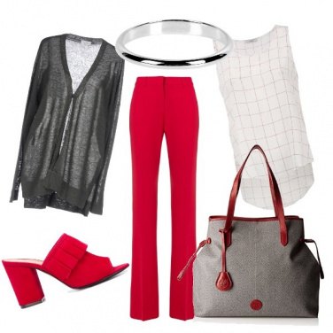 Outfit CMPS Un cardigan in lino se rinfresca