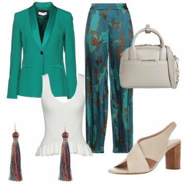 Outfit Blazers Verde Mujer: 3 Outfit Mujer | Bantoa
