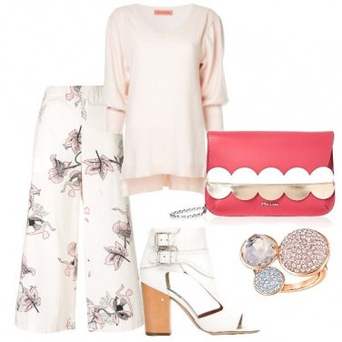Outfit Confortevole e romantico
