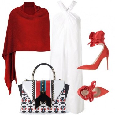 Outfit Rosso di sera...